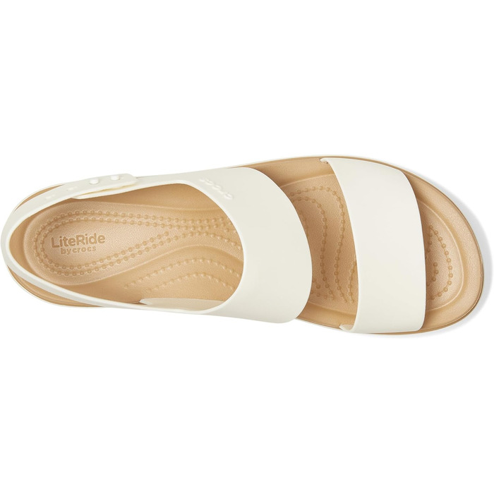 Crocs Brooklyn Wedge Sandal жіночі босоніжки на танкетці 39 EU бежеві