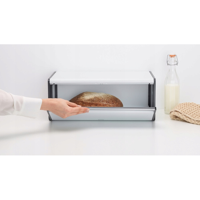 Хлібниця прямокутна BRABANTIA 236709 - Матова сталь