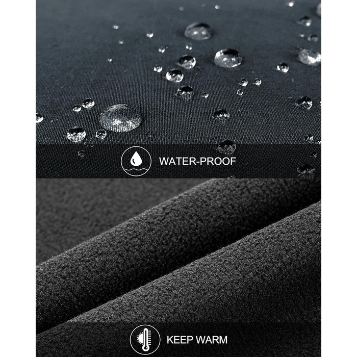 Чоловіча жилетка Outdoor 33000ft з м'якого флісу, водонепроникна, Softshell, XXL, темно-сіра