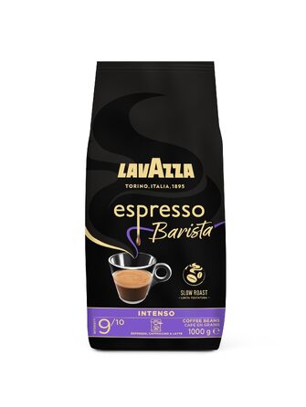 Кава в зернах Lavazza Espresso Barista Intenso, інтенсивність 9/10, середній обсмал, 1 кг