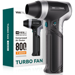 VANTRUE POWER Електричний повітряний пилосос-800G, бездротовий, акумуляторний, для чищення клавіатури, автомобіля, дому