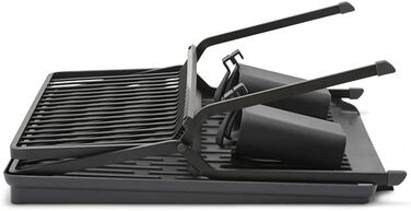 Brabantia Folding Dish Drainer (L, Dark Grey)