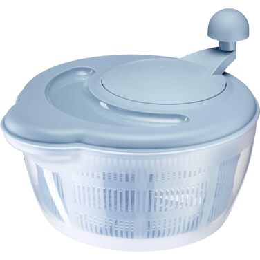 Westmark Fortuna: Салатниця-центрифуга, 5 л, пластик, BPA-Free, блакитна