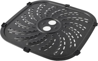 Russell Hobbs Grill Plate incl. Rubber Feet for Air Fryer [for SatisFry Airfryer 8l 27170-56] for crispy and crunchy results, dishwasher-safe, spare part, accessory N700640 Spare part: Grill plate incl. rubber feet
