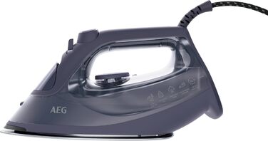 Праска AEG DB 1740LG: потужність 2400 Вт, 110 г/хв, керамічна підошва, антинакип, 250 мл, 2 м, серія 6000, зелено-білий колір