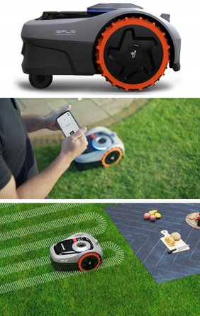 Робот-газонокосарка Segway Navimow i-105E RTK, ширина стрижки 18 см
