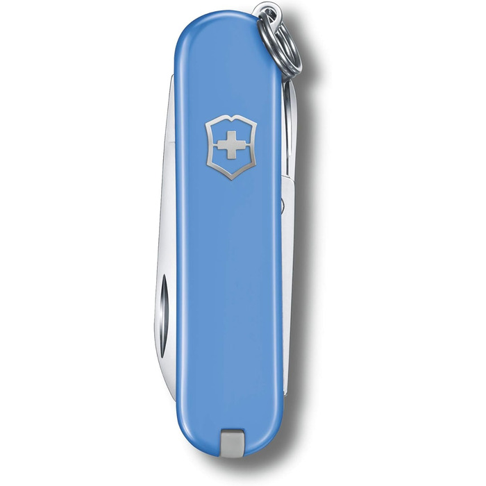 Мультитул Victorinox Classic SD: Швейцарський ніж, 7 функцій, з файлом для нігтів (Summer Rain)