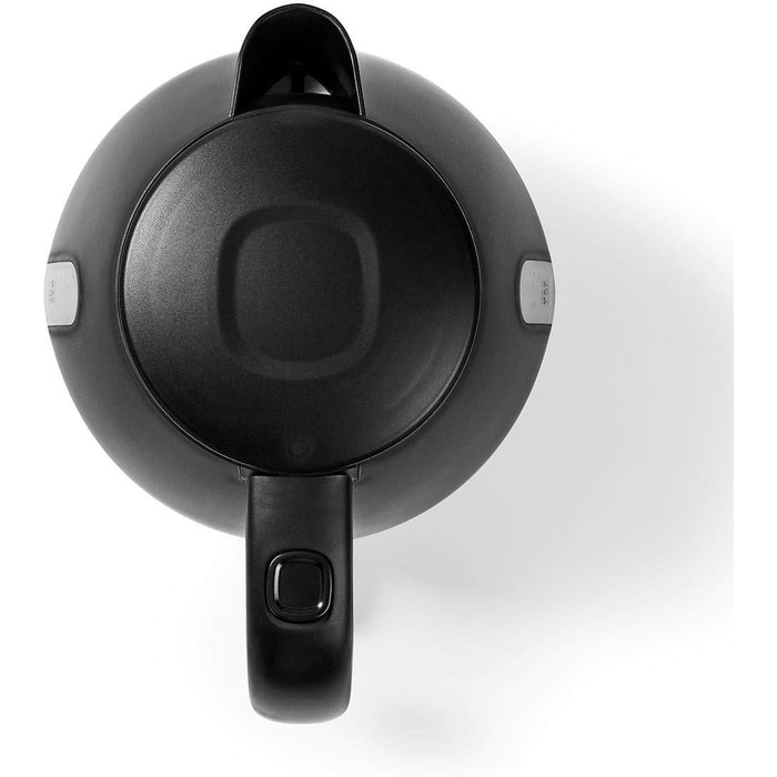 Чайник електричний 1.0 л, пластик, чорний, поворотний на 360°, прихований нагрівальний елемент, Strix Controller, захист від перегріву, колір синій