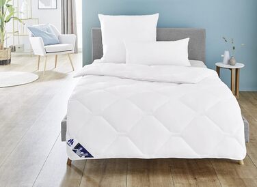 Irisette Edition Steppbett, 4-Seasons Duvet, 135 x 200 cm, white, Öko-Tex certified, Made in Germany