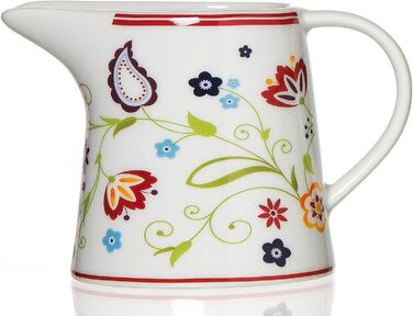 Ritzenhoff & Breker Doppio Shanti 30-Piece Porcelain Dinnerware Set with Sugar Bowl & Gravy Boat