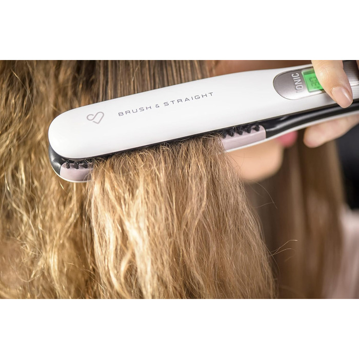 Rowenta Premium Care Brush & Straight SF7510F0: Випрямляч-щітка з кератино-кашеміровим покриттям та іонізацією