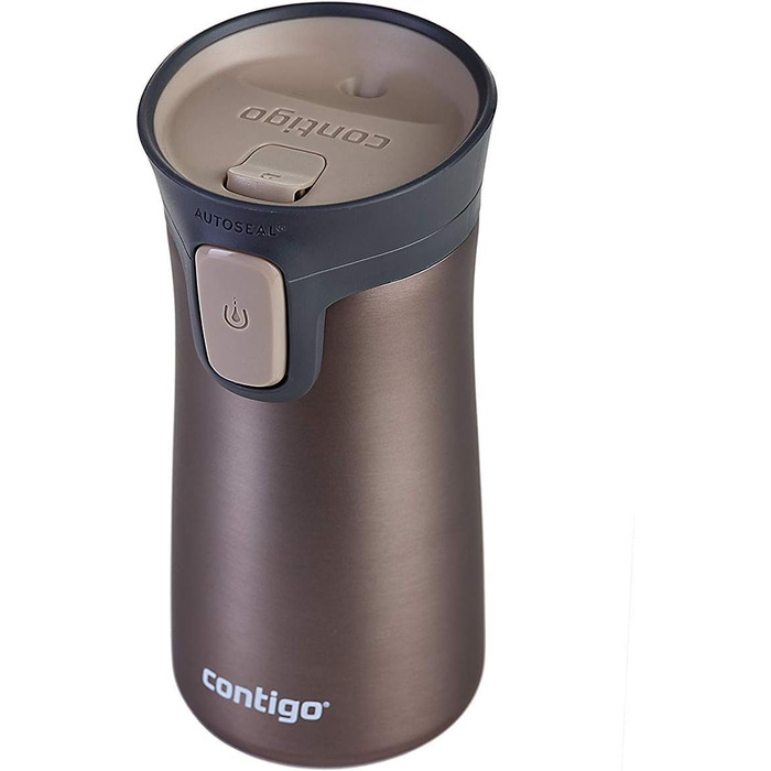 Термокружка Contigo Pinnacle Autoseal, 300 мл, нержавіюча сталь, ізольована, не протікає, з кришкою Easy-Clean, BPA-free