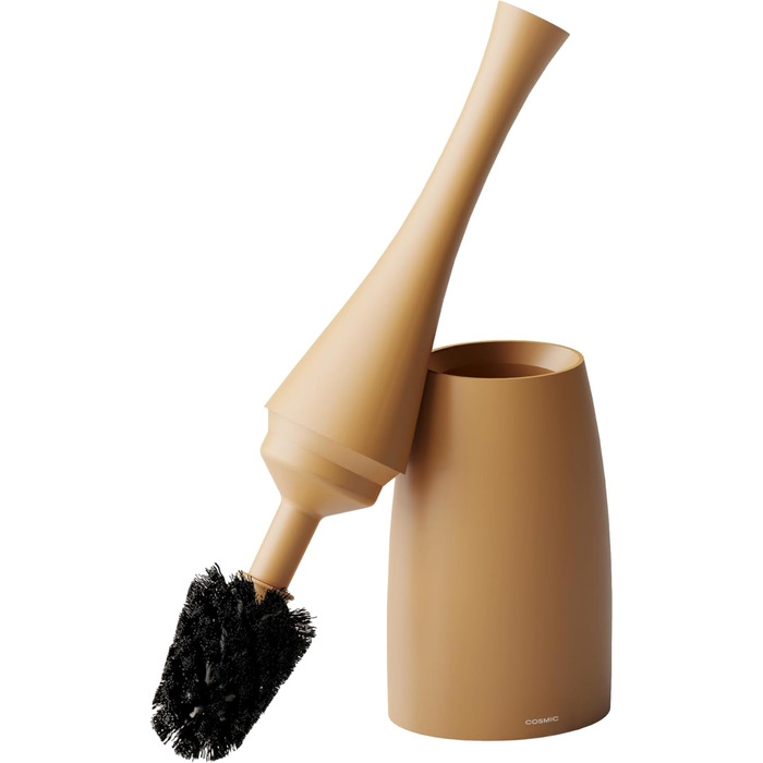 Мінімалістична щітка для унітазу COSMIC SAKU в скандинавському стилі (оранжева)