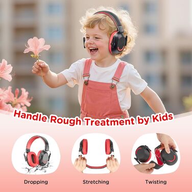 Дитячий навушник шумозаглушення Link Dream, SNR 30dB, для дітей 3-16 років, блакитний/чорний