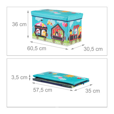 Relaxdays Children's Seat Box