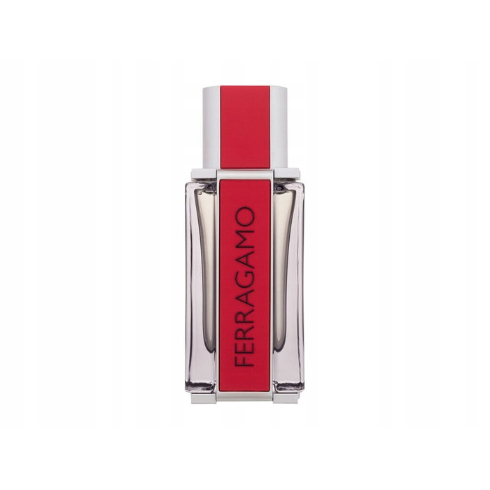 Чоловіча парфумована вода Salvatore Ferragamo Ferragamo Red, шкіряний аромат, 50 мл