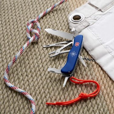Ніж VICTORINOX Skipper – багатофункціональний складаний ніж, Swiss Made, блакитний