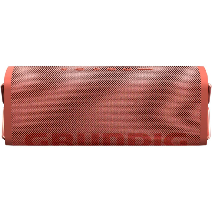 Grundig GBT Club Coral: Bluetooth колонка 20 Вт, червона, водонепроникна, з Power Bank, до 20 годин роботи