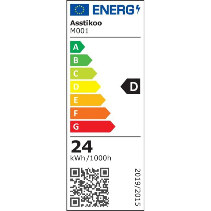 LED лампа для столу Asstikoo з регулюванням яскравості, 24W, складний дизайн, кріплення, для дому/офісу, 5 температур кольору, 3 режими яскравості, 3-головки, гнусий шийка