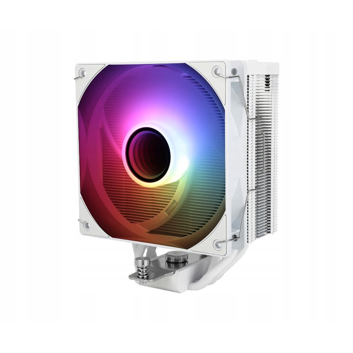 Кулер для процесора Thermalright Active ARGB 120 мм, білий, з IPS-екраном