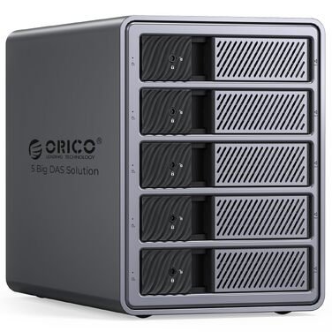 Зовнішній HDD-корпус ORICO 9858U3 для 5 жорстких дисків 3.5