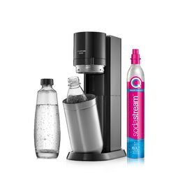 SodaStream E-DUO Titan – сифон для газування води з циліндром CO2 та 2 пляшками (1 скляна 1л, 1 пластикова 1л)