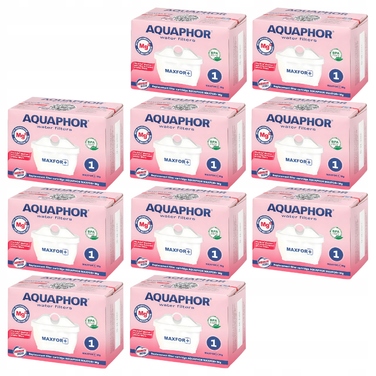 Смінні фільтрувальні картриджі для глечика Aquaphor Maxfor+ Mg, 10 шт.