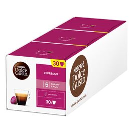 Кавові капсули NESCAFÉ Dolce Gusto Espresso, набір 3х30 шт (90 капсул)