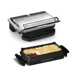 Електричний контактний гриль Tefal Optigrill+ XL GC724D12, 2000 Вт