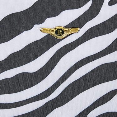 Набір валіз Rockland Softside, 4 шт. (14/20/24/28), Рожевий Зебра