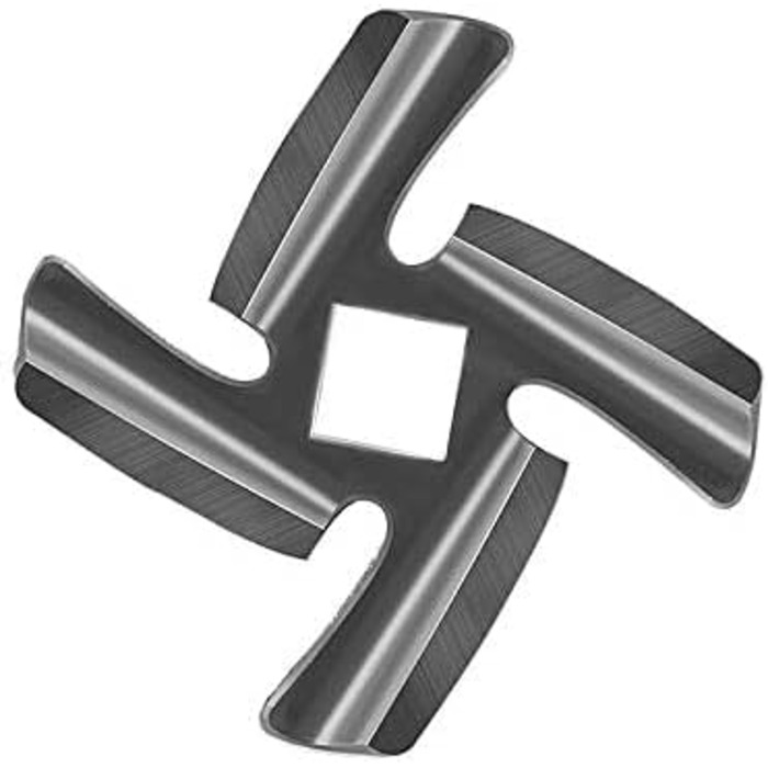 М'ясорубка електрична Silver MG-1200.3, 1200 Вт, нержавіюча сталь, реверс, насадка для кеббе, для дому