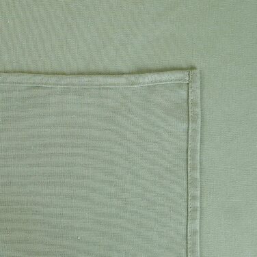 INFEI Linen-Blend Napkins, Solid Color, 40 x 40 cm, for Easter Parties, Events, and Home Use, 12 Pieces (Lime Cream)