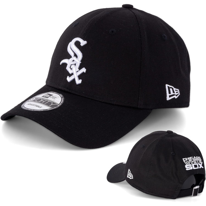 Кепка New Era New York Yankees 39thirty Flexfit чорна, універсальний розмір