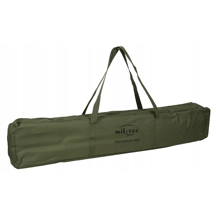 Розкладне ліжко Mil-Tec, 190 x 65 см, зелене