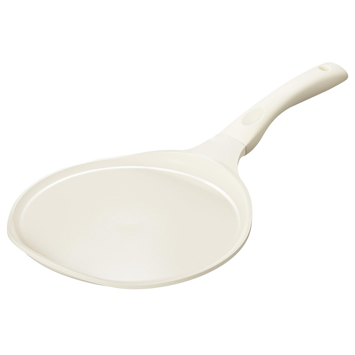 Сковорода Redchef для млинців та оладок 26 см, кераміка з антипригарним покриттям, бежева. Без PTFE, PFAS, PFOA