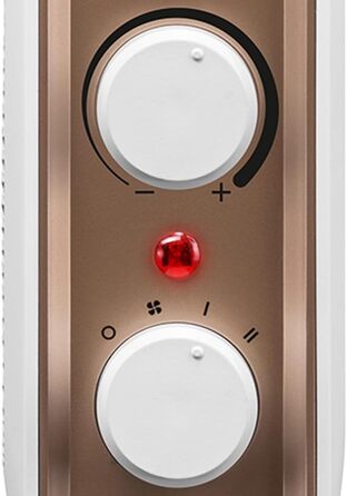 Теремовий обігрівач Trotec TFC 14 E: 700/1400 Вт, термостат, для кімнат до 50 м², білий