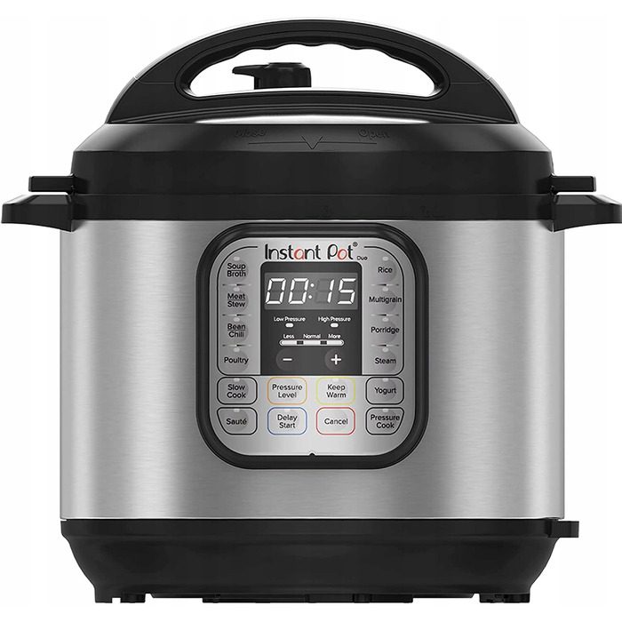 Мультиварка Instant Pot Duo60, срібляста, 1000 Вт, 5,7 л