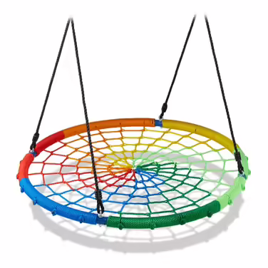 Relaxdays Colorful Bird Nest Swing 100 cm D