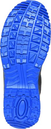 Черевики безпеки ELTEN Alessio Mid ESD S3S, шкіряні, з металевим носком, легкі, міцні, чоловічі та жіночі, 50 EU, чорно-синій