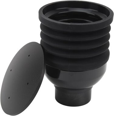 Single Dose Funnel for Coffee Grinder, 2-in-1 Coffee Grinder, Blower Bean Hopper with Silicone Bladder, Coffee Grinder Cleaning Tool for Eureka Mignon Manuale Silenzio