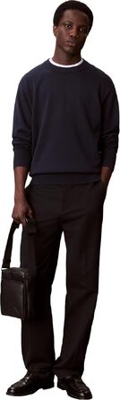 Чоловіча сумка-месенджер Calvin Klein Bold CK Pocket Reporter Crossover, чорна (LV04D3368G)