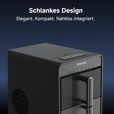 Машина для приготування льоду Dreame Aura: швидке виробництво, ізольований бак, 2 розміри, LED, самоочищення