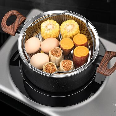 Вставка для пароварки, Ø 22 см, нержавіюча сталь 304, для каструль, сковорідок, мультиварки Instant Pot