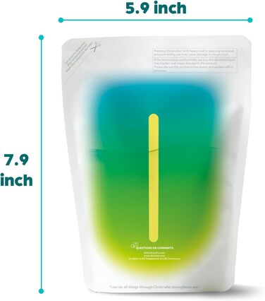 Dry & Dry [8 Pack] [Net 286.3 g/Pack] Premium Moisture Absorber to Control Excess Moisture for Basements, Closets, Bathrooms, Laundry Rooms, Dehumidifiers, Moisture Absorbers