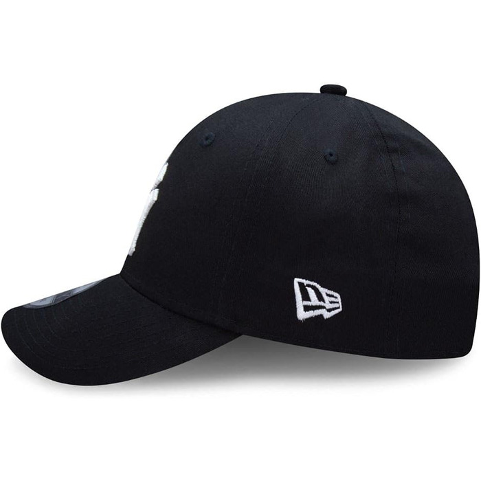 Кепка New Era 9Forty League Essential MLB - універсальний розмір, чорний/білий логотип (Yankees, Dodgers, Braves)