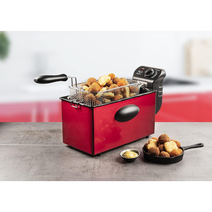 Bestron Oil Fryer with Cold Zone Technology
