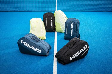 Сумка для ракет HEAD Base Racquet Bag – чорна, 5.12' x 13.00' x 21.26'