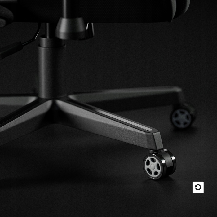 Ігрове крісло Diablo Chairs X-Starter, тканина, сіре