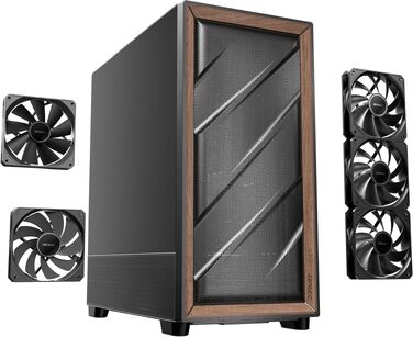 Корпус для ПК Antec Flux SE Midi Tower, чорний