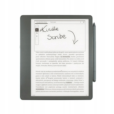 Електронна книга Amazon Kindle Scribe 16 ГБ, чорна